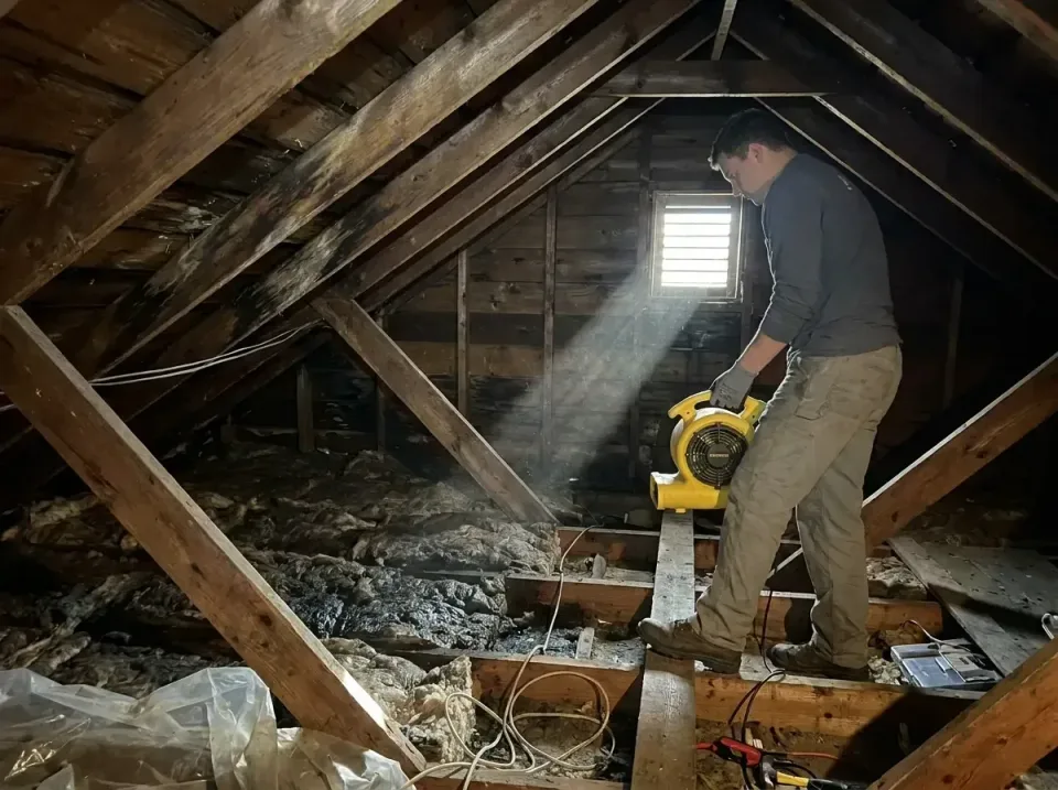 attic-water-damage-drying-proc-007 — frequently asked questions, Emergency Water Extraction & 24/7 Flood Response in Ahuiman…